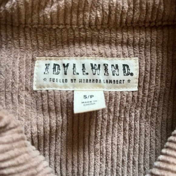 Blue and Tan Corduroy Jacket - Picture 3 of 4